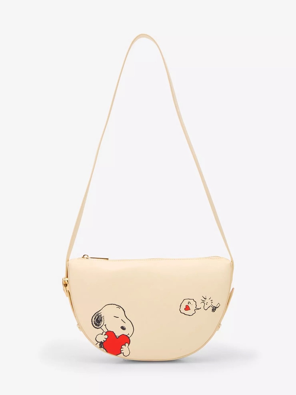 Peanuts Snoopy & Woodstock Heart Crossbody Bag - BoxLunch Exclusive